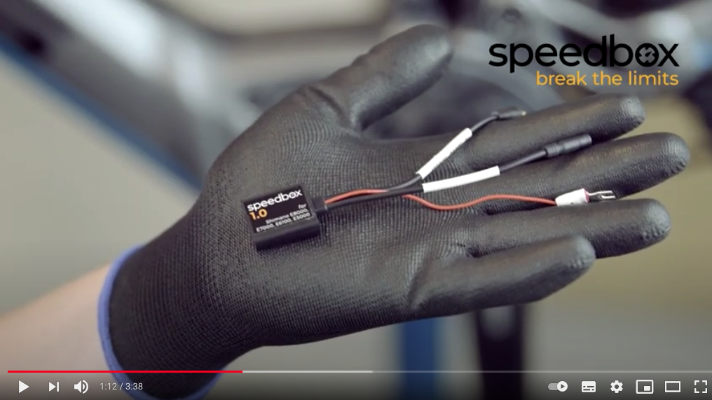 Tutorial en video de cómo instalar tu Speedbox para bicicletas Shimano